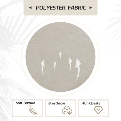 Canapé d'intérieur OVIOS Rive Design avec coussin et pieds en bois