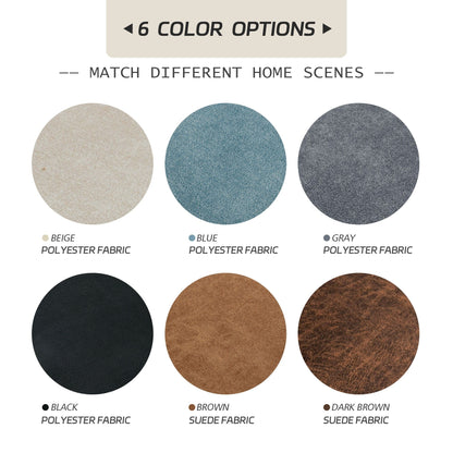 Canapé d'intérieur OVIOS Rive Design avec coussin et pieds en bois