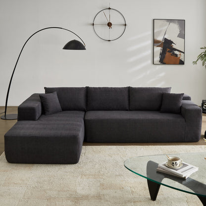 Canapé méridienne OVIOS résistant aux rayures, aucun assemblage requis