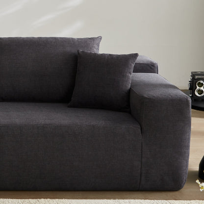 Canapé méridienne OVIOS résistant aux rayures, aucun assemblage requis