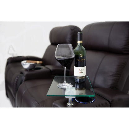 Table pivotante en verre Octane