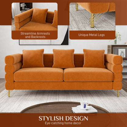 Canapé Ouyessir Mid-Century pour chambre, salon, bureau, appartement