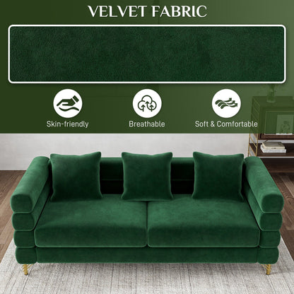 Canapé Ouyessir Mid-Century pour chambre, salon, bureau, appartement