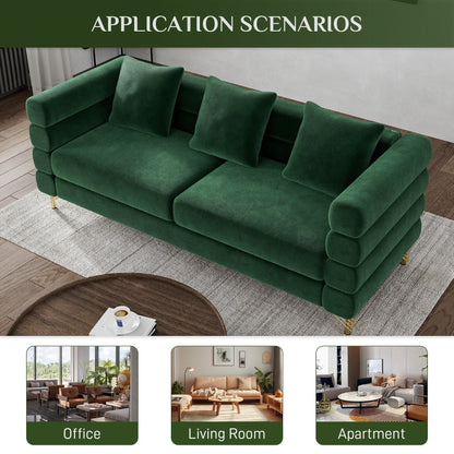 Canapé Ouyessir Mid-Century pour chambre, salon, bureau, appartement