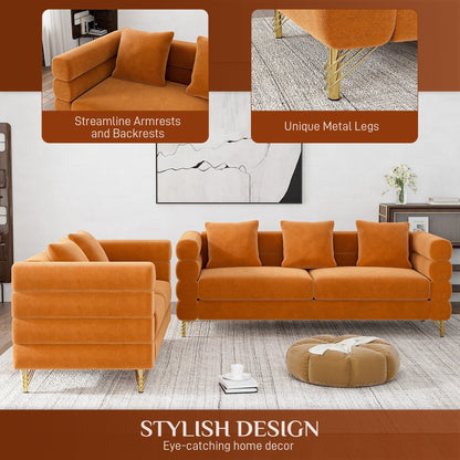 Canapé Ouyessir Mid-Century pour chambre, salon, bureau, appartement