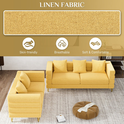 Canapé Ouyessir Mid-Century pour chambre, salon, bureau, appartement