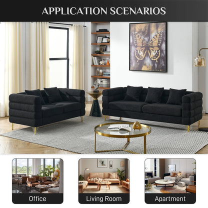 Canapé Ouyessir Mid-Century pour chambre, salon, bureau, appartement