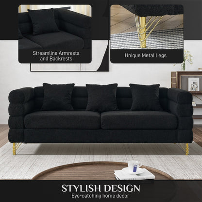 Canapé Ouyessir Mid-Century pour chambre, salon, bureau, appartement