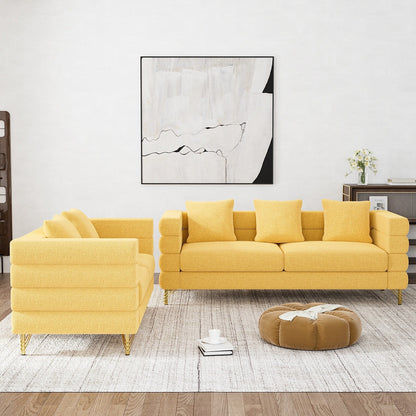 Canapé Ouyessir Mid-Century pour chambre, salon, bureau, appartement