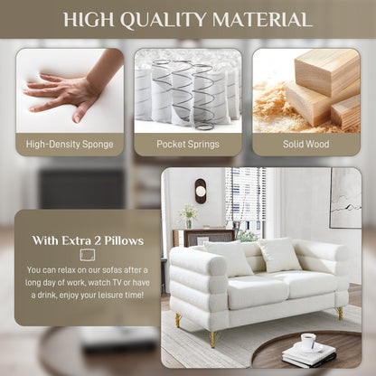 Canapé Ouyessir Mid-Century pour chambre, salon, bureau, appartement