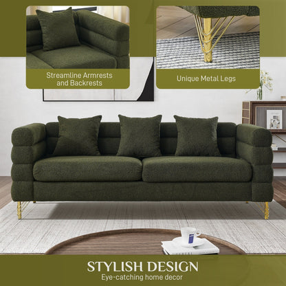 Canapé Ouyessir Mid-Century pour chambre, salon, bureau, appartement