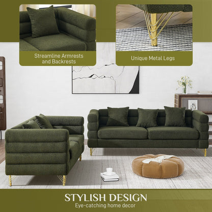 Canapé Ouyessir Mid-Century pour chambre, salon, bureau, appartement