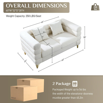 Canapé Ouyessir Mid-Century pour chambre, salon, bureau, appartement