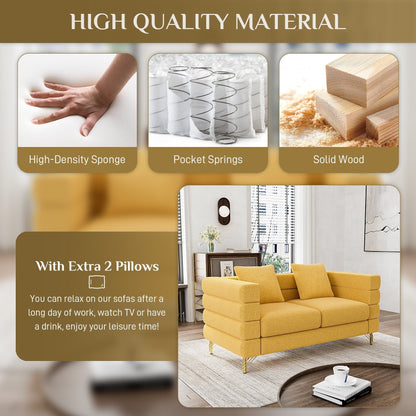 Canapé Ouyessir Mid-Century pour chambre, salon, bureau, appartement