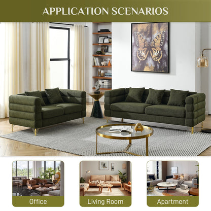 Canapé Ouyessir Mid-Century pour chambre, salon, bureau, appartement