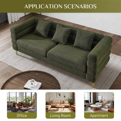 Canapé Ouyessir Mid-Century pour chambre, salon, bureau, appartement