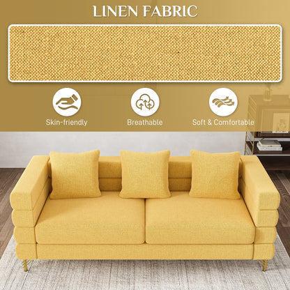 Canapé Ouyessir Mid-Century pour chambre, salon, bureau, appartement