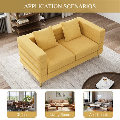 Canapé Ouyessir Mid-Century pour chambre, salon, bureau, appartement