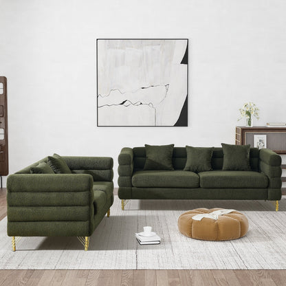 Canapé Ouyessir Mid-Century pour chambre, salon, bureau, appartement