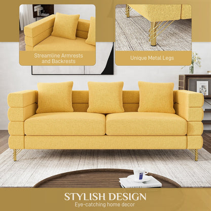 Canapé Ouyessir Mid-Century pour chambre, salon, bureau, appartement