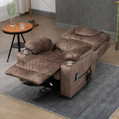 Fauteuil inclinable électrique surdimensionné à 180°, à double moteur et à commande indépendante, modèle phare amélioré