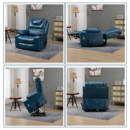 Fauteuil inclinable électrique surdimensionné à 180°, à double moteur et à commande indépendante, modèle phare amélioré