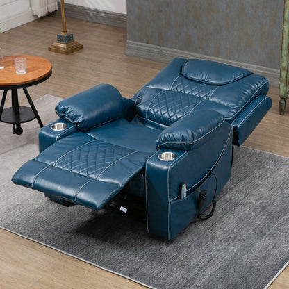 Fauteuil inclinable électrique surdimensionné à 180°, à double moteur et à commande indépendante, modèle phare amélioré