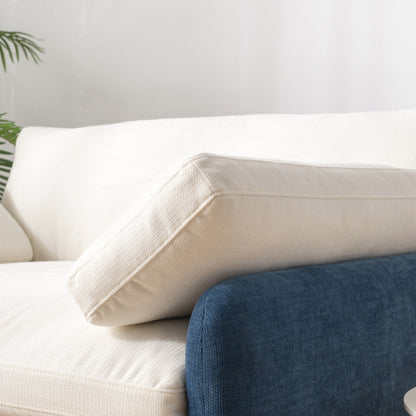 Fauteuil simple surdimensionné en chenille