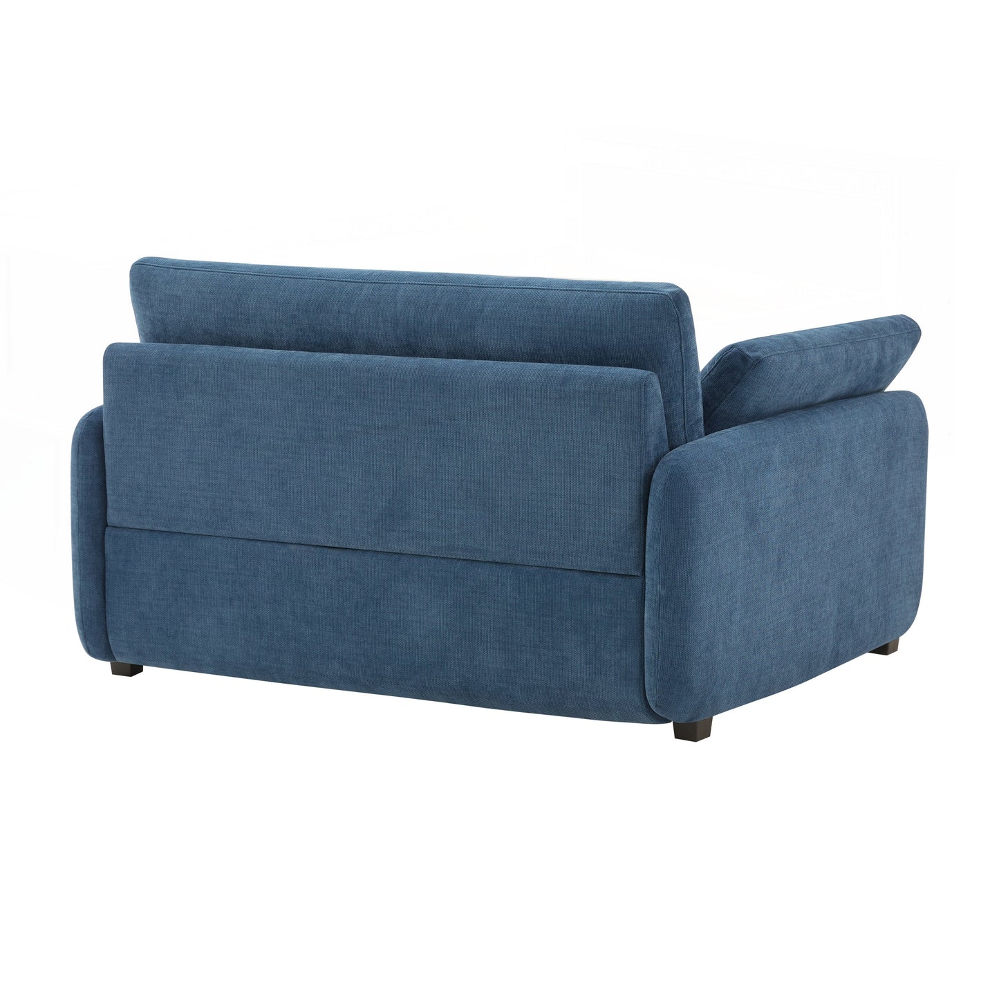 Fauteuil simple surdimensionné en chenille