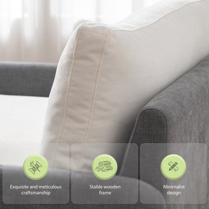 Fauteuil simple surdimensionné en chenille