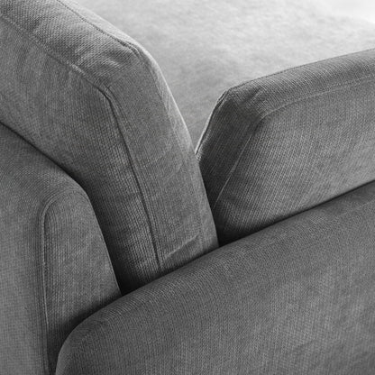 Fauteuil simple surdimensionné en chenille