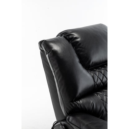 Fauteuil inclinable électrique surdimensionné avec moteur OKIN, inclinaison infinie jusqu'à 180°, siège extra-large et rangement latéral pratique