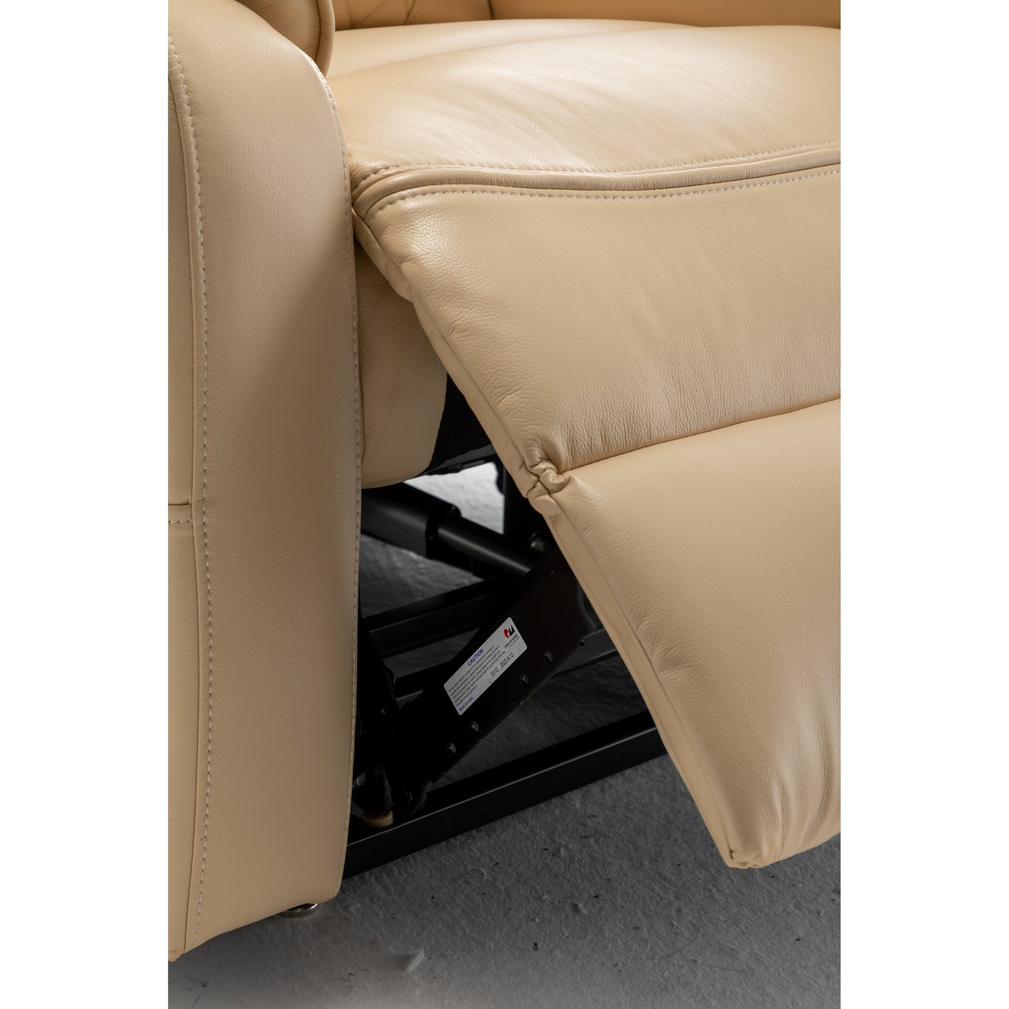 Fauteuil inclinable électrique surdimensionné avec moteur OKIN, inclinaison infinie jusqu'à 180°, siège extra-large et rangement latéral pratique