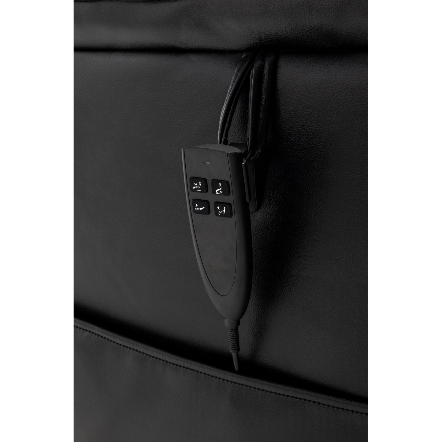 Fauteuil inclinable électrique surdimensionné avec moteur OKIN, inclinaison infinie jusqu'à 180°, siège extra-large et rangement latéral pratique