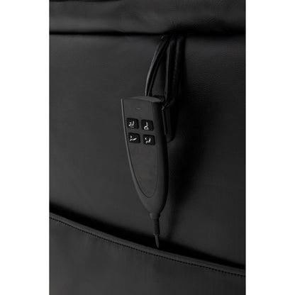 Fauteuil inclinable électrique surdimensionné avec moteur OKIN, inclinaison infinie jusqu'à 180°, siège extra-large et rangement latéral pratique