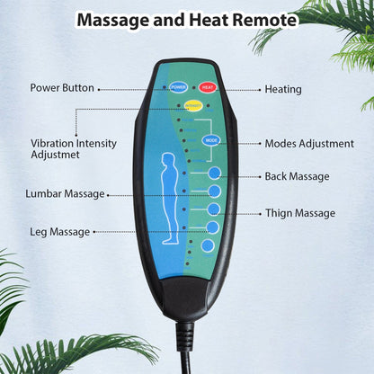 Fauteuil inclinable électrique surdimensionné avec massage et chauffage, avec 2 porte-gobelets dissimulés pour personnes âgées