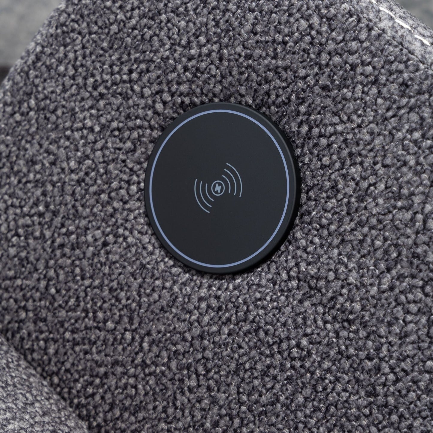 Fauteuil inclinable électrique surdimensionné avec massage thermique, 180° en position allongée