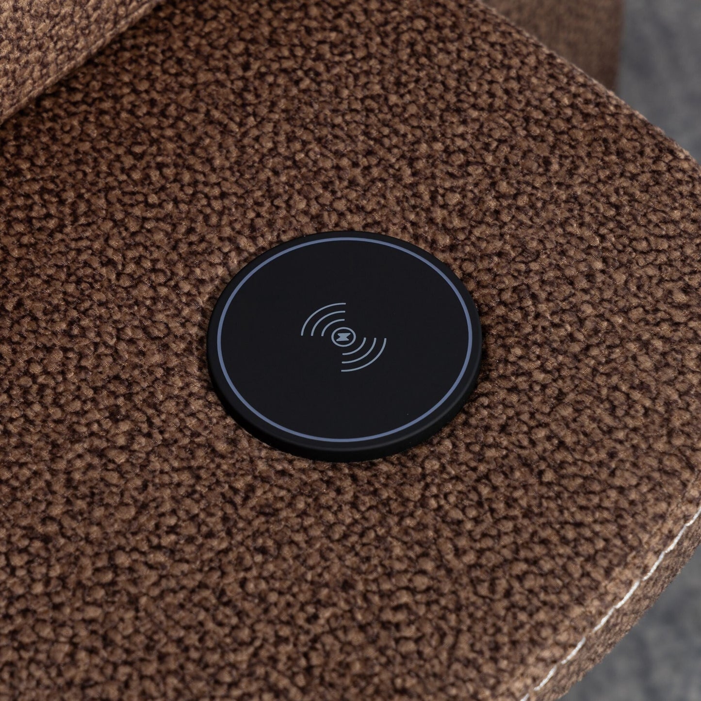 Fauteuil inclinable électrique surdimensionné avec massage thermique, 180° en position allongée