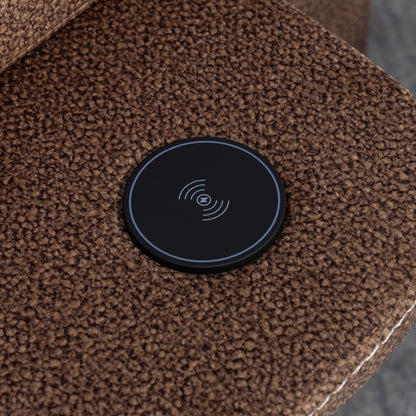 Fauteuil inclinable électrique surdimensionné avec massage thermique, 180° en position allongée