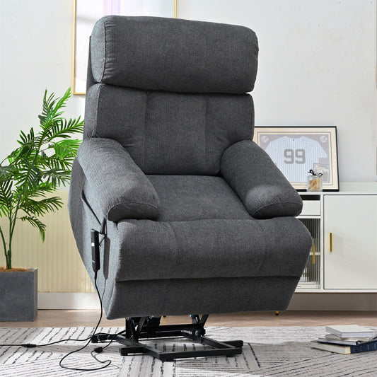 Fauteuil inclinable électrique surdimensionné pour personnes âgées
