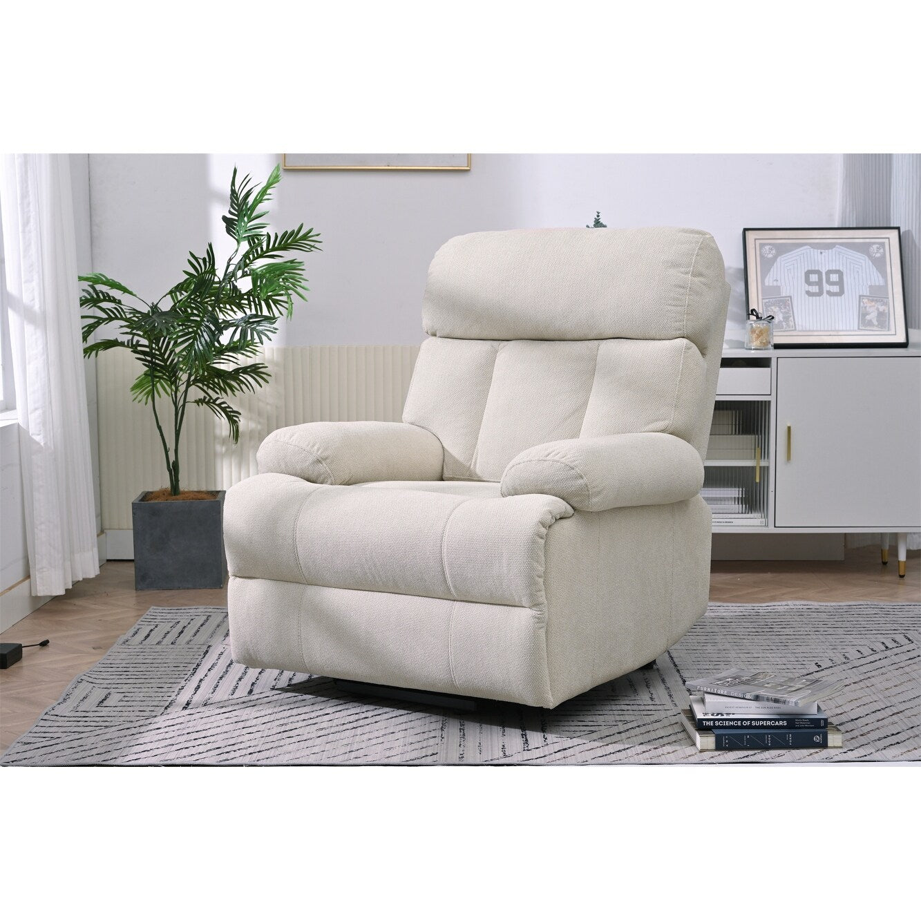 Fauteuil inclinable électrique surdimensionné pour personnes âgées