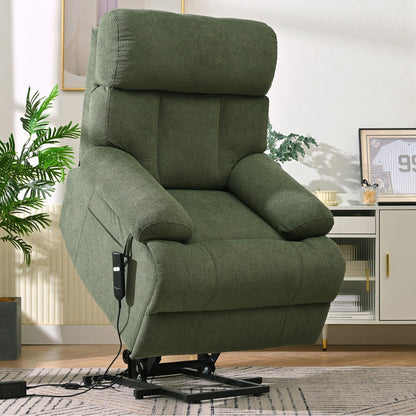 Fauteuil inclinable électrique surdimensionné pour personnes âgées