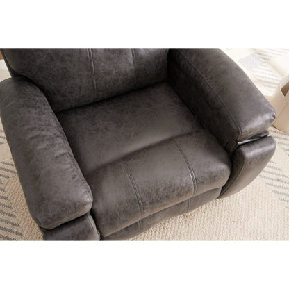 Fauteuil inclinable électrique surdimensionné avec moteur silencieux et massage