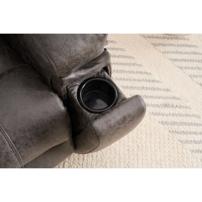 Fauteuil inclinable électrique surdimensionné avec moteur silencieux et massage