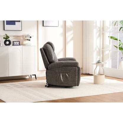 Fauteuil inclinable électrique surdimensionné avec moteur silencieux et massage