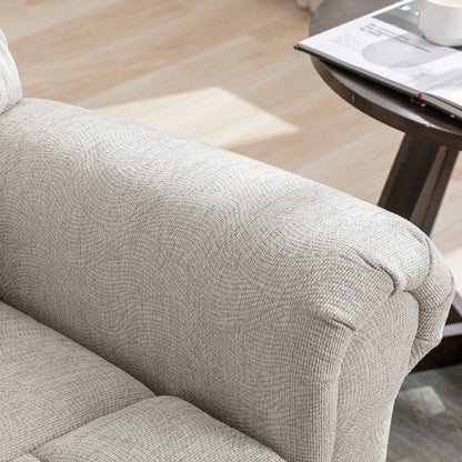 Fauteuils inclinables pivotants surdimensionnés à bascule manuels pour hommes de grande taille