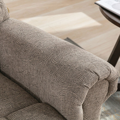 Fauteuils inclinables pivotants surdimensionnés à bascule manuels pour hommes de grande taille