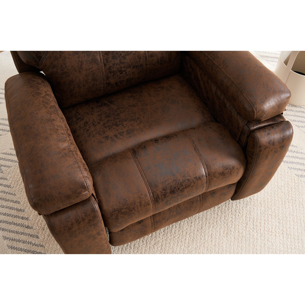 Fauteuil simple surdimensionné