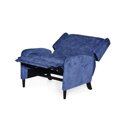 Fauteuil inclinable surdimensionné en tissu texturé