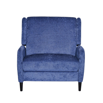 Fauteuil inclinable surdimensionné en tissu texturé